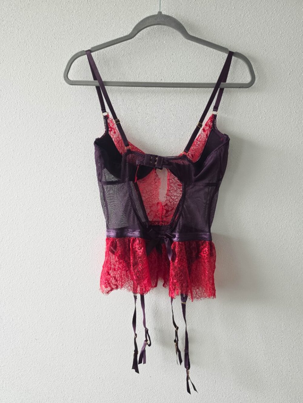 Seven Til Midnight Eyelash Lace Bustier - Picture 3 of 5